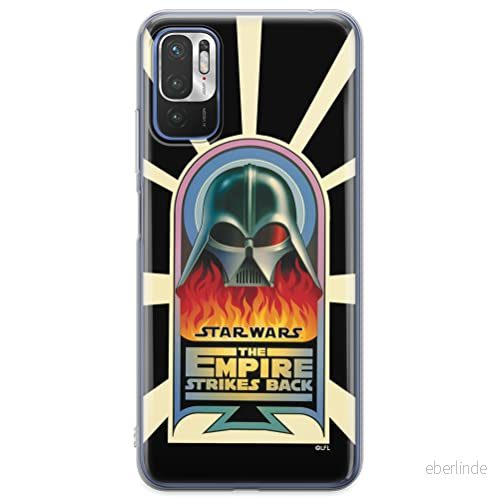 ERT GROUP mobiltelefonfodral för Xiaomi REDMI NOTE 10 5G / POCO M3 PRO originalt och officiellt licensierat Star Wars mönster Darth Vader 027, fodral tillverkad av TPU plast 5904805616853
