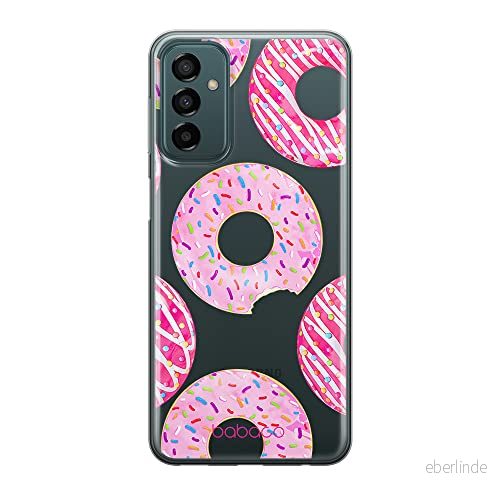 ERT GROUP mobiltelefonfodral för Samsung M13 4G/M23 5G/F23 originalt och officiellt licensierat Babaco mönster Donut 002 optimalt anpassad till formen på mobiltelefonen, gedeeltelijk transparant 5905511359850