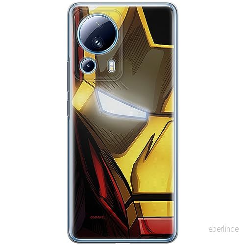 ERT GROUP mobiltelefonfodral för Xiaomi 13 LITE/CIVI 2 originalt och officiellt licensierat Marvel mönster Iron Man 021 optimalt anpassad till formen på mobiltelefonen, fodral tillverkad av TPU plast 5905511934255