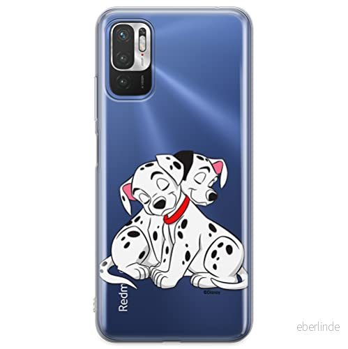 ERT GROUP mobiltelefonfodral för Xiaomi REDMI NOTE 10 5G / POCO M3 PRO originalt och officiellt licensierat Disney mönster Dalmatians 005, gedeeltelijk transparant 5904805890536