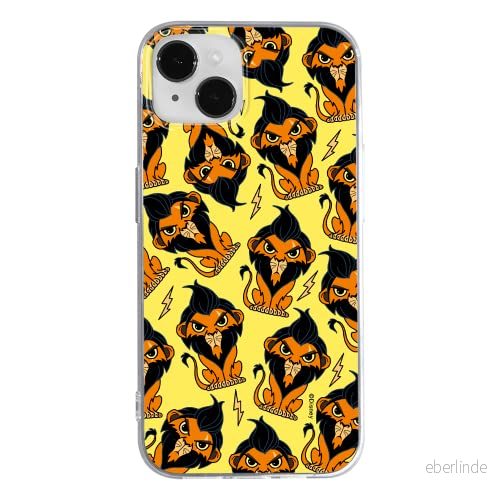 ERT GROUP mobiltelefonfodral för Apple Iphone 14 PLUS originalt och officiellt licensierat Disney mönster Scar 002 optimalt anpassad till formen på mobiltelefonen, fodral tillverkad av TPU plast 5905131903235