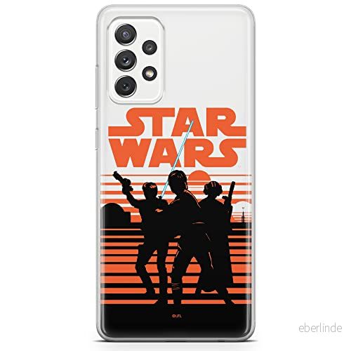 ERT GROUP mobiltelefonfodral för Samsung A73 5G originalt och officiellt licensierat Star Wars mönster 026 optimalt anpassad till formen på mobiltelefonen, gedeeltelijk transparant 5904805516863