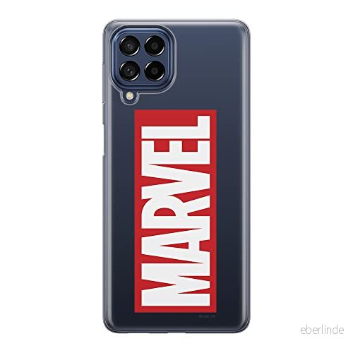 ERT GROUP mobiltelefonfodral för Samsung M33 5G originalt och officiellt licensierat Marvel mönster 007 optimalt anpassad till formen på mobiltelefonen, gedeeltelijk transparant 5905511346874
