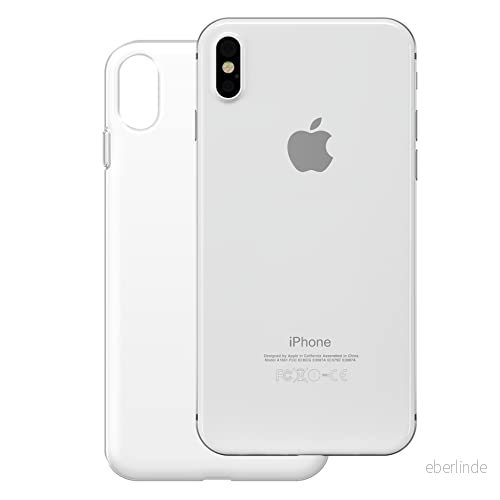 Babaco Premium Clear mobiltelefonfodral för Iphone X/XS optimalt anpassat till formen på mobiltelefonen, kristallfodral av TPU 5903932898828