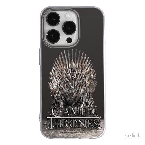 ERT GROUP mobiltelefonfodral för Apple Iphone 14 PRO originalt och officiellt licensierat Game of Thrones mönster 017, fodral tillverkad av TPU plast 5905131916464