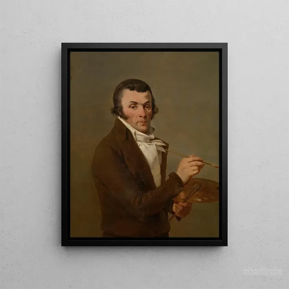 Målning Le Peintre Jan Baptist Berré - Balthasar Paul Ommeganck | Konsttryck