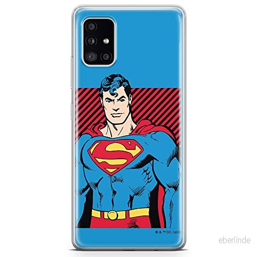 ERT GROUP mobiltelefonfodral för Samsung A51 5G originalt och officiellt licensierat DC mönster Superman 029 optimalt anpassad till formen på mobiltelefonen, fodral tillverkad av TPU plast 5905131567857