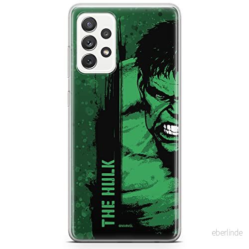 ERT GROUP mobiltelefonfodral för Samsung A73 5G originalt och officiellt licensierat Marvel mönster Hulk 001 optimalt anpassad till formen på mobiltelefonen, fodral tillverkad av TPU plast 5904805521638