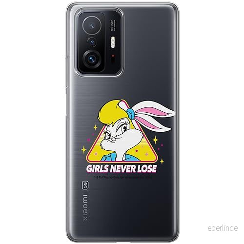 ERT GROUP mobiltelefonfodral för Xiaomi 11T 5G / PRO originalt och officiellt licensierat Looney Tunes mönster Lola 008 anpassad till formen på mobiltelefonen, gedeeltelijk transparant 5905795071288
