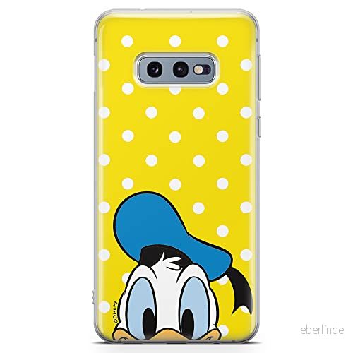 ERT GROUP mobiltelefonfodral för Samsung S10e originalt och officiellt licensierat Disney mönster Donald 001 optimalt anpassad till formen på mobiltelefonen, fodral tillverkad av TPU plast 5903040576700
