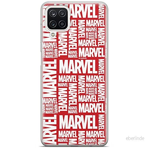 ERT GROUP mobiltelefonfodral för Samsung A12 / M12 originalt och officiellt licensierat Marvel mönster 003 optimalt anpassad till formen på mobiltelefonen, fodral tillverkad av TPU plast 5903040093368