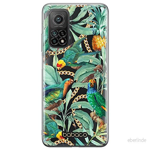 ERT GROUP mobiltelefonfodral för Huawei P20 originalt och officiellt licensierat Babaco mönster Flowers 058 Vit optimalt anpassad till formen på mobiltelefonen, gedeeltelijk transparant 5905131369857