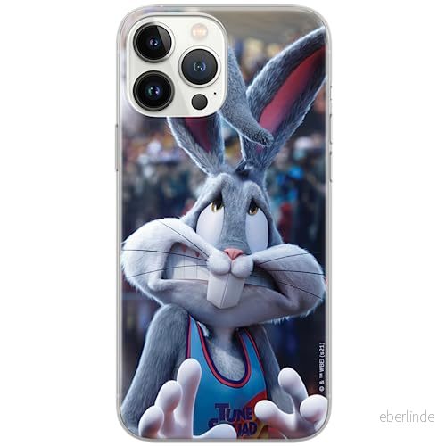 ERT GROUP mobiltelefonfodral för Iphone 13 PRO MAX originalt och officiellt licensierat Looney Tunes mönster Space Jam 016 anpassad till formen på mobiltelefonen, fodral tillverkad av TPU plast 5905511049034