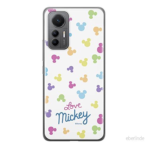 ERT GROUP mobiltelefonfodral för Xiaomi 12 LITE originalt och officiellt licensierat Disney mönster Mickey 017 optimalt anpassad till formen på mobiltelefonen, fodral tillverkad av TPU plast 5905511501389