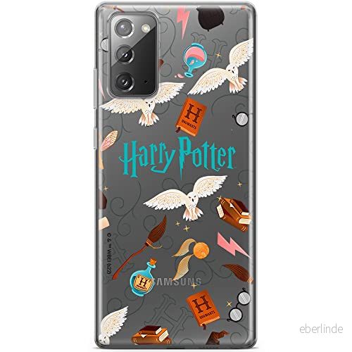 ERT GROUP mobiltelefonfodral för Samsung GALAXY NOTE 20 originalt och officiellt licensierat Harry Potter mönster 228 optimalt anpassad till formen på mobiltelefonen, gedeeltelijk transparant 5905131698445