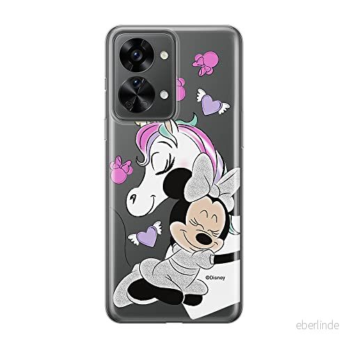 ERT GROUP mobiltelefonfodral för Oneplus NORD 2T 5G originalt och officiellt licensierat Disney mönster Minnie 036 optimalt anpassad till formen på mobiltelefonen, gedeeltelijk transparant 5905511278779