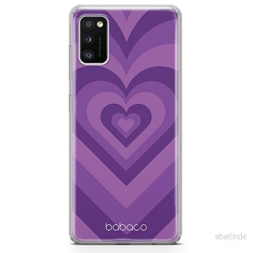 ERT GROUP mobiltelefonfodral för Samsung A41 originalt och officiellt licensierat Babaco mönster Hearts 007 optimalt anpassad till formen på mobiltelefonen, fodral tillverkad av TPU plast 5904805677762
