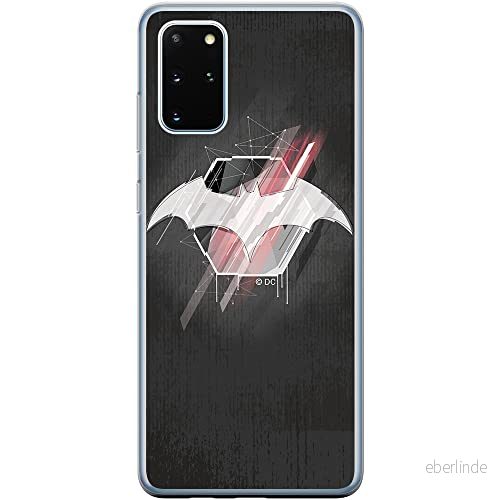 ERT GROUP mobiltelefonfodral för Samsung S20 PLUS / S11 originalt och officiellt licensierat DC mönster Batman 002 Vit optimalt anpassad till formen på mobiltelefonen, fodral tillverkad av TPU plast 5903537535821