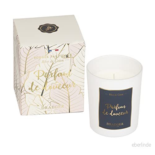 Draeger Paris Mommy i love you fotofors glas vitt och guld ljushållare morsdagspresentidé 4,5 cm x 6,5 3045677540869