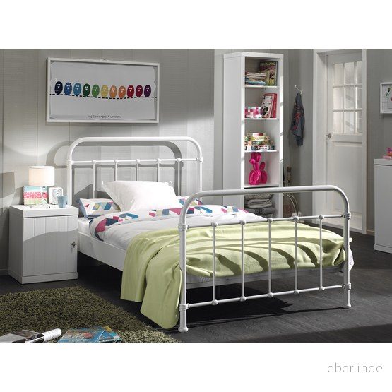 Vipack Säng New York 120×200 Cm Vit 5420070218009 Vipack Säng New York 120×200 Cm Vit 5420070218009