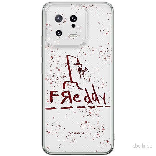 ERT GROUP mobiltelefonfodral för Xiaomi 13 originalt och officiellt licensierat Horror mönster Nightmare of Elm Street 009 anpassad till formen på mobiltelefonen, fodral tillverkad av TPU plast 5905511909406