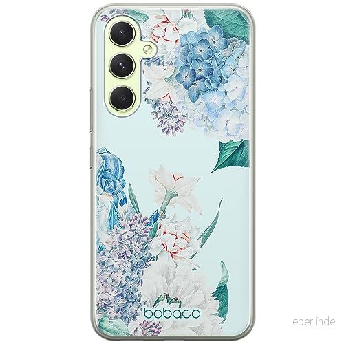 ERT GROUP mobiltelefonfodral för Samsung A54 5G originalt och officiellt licensierat Babaco mönster Flowers 027 optimalt anpassad till formen på mobiltelefonen, fodral tillverkad av TPU plast 5905511809843