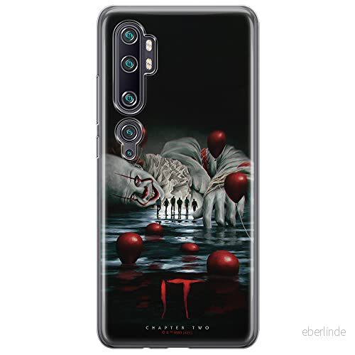 ERT GROUP mobiltelefonfodral för Xiaomi MI NOTE 10 / PRO originalt och officiellt licensierat Horror mönster It 022 anpassad till formen på mobiltelefonen, fodral tillverkad av TPU plast 5905511004583