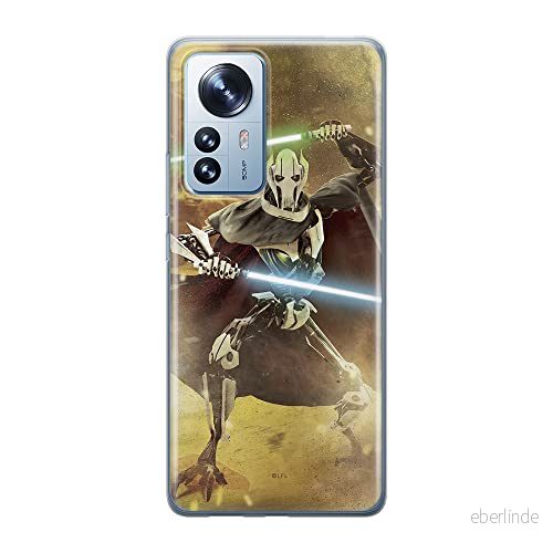 ERT GROUP mobiltelefonfodral för Xiaomi 12 PRO originalt och officiellt licensierat Star Wars mönster Grievous 001 optimalt anpassad till formen på mobiltelefonen, fodral tillverkad av TPU plast 5905511514181