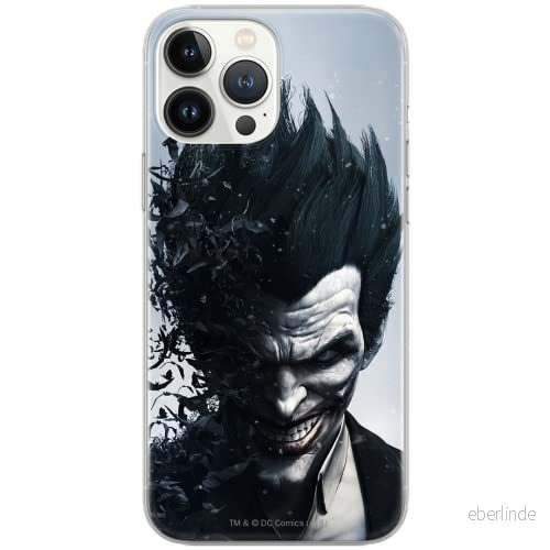 ERT GROUP mobiltelefonfodral för Samsung S10 PLUS originalt och officiellt licensierat DC mönster Joker 002 Vit optimalt anpassad till formen på mobiltelefonen, fodral tillverkad av TPU plast 5903040882214