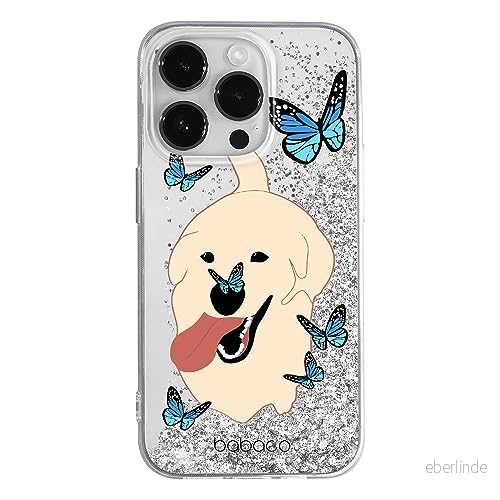 ERT GROUP mobiltelefonfodral för Apple Iphone 14 PRO originalt och officiellt licensierat Babaco mönster Dogs 011 optimalt anpassad till formen på mobiltelefonen, med glitter overflow effekt 5905511604493