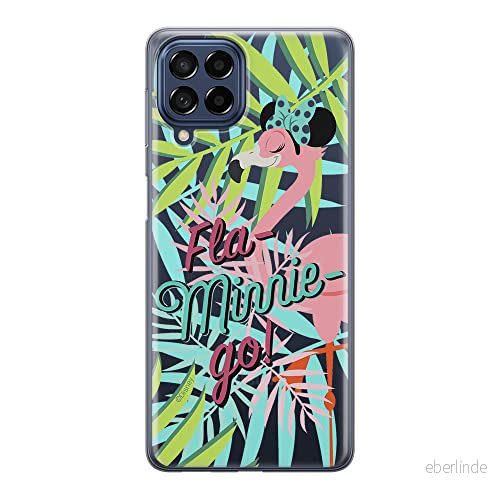ERT GROUP mobiltelefonfodral för Samsung M33 5G originalt och officiellt licensierat Disney mönster Minnie 041 optimalt anpassad till formen på mobiltelefonen, gedeeltelijk transparant 5905511340049