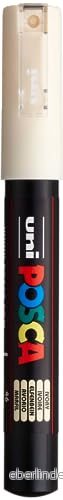 Posca PC 1M färgpennor konstpennor 0,7 mm spets elfenbensbläck (1) 4902778167793