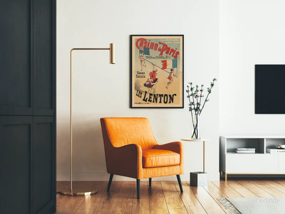 Vintageposter Casino de Paris - Les Lenton - Bild 2