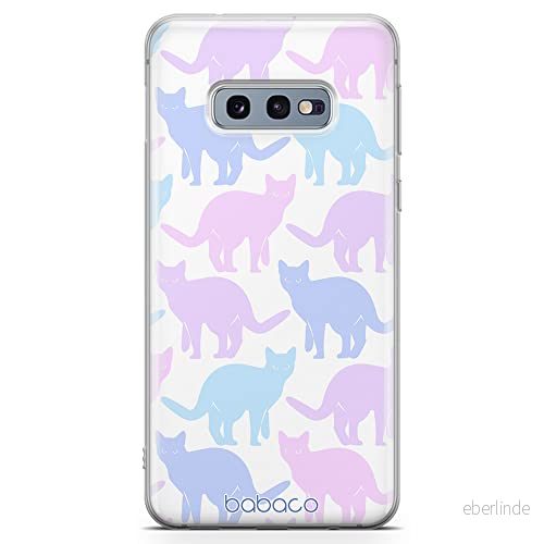ERT GROUP mobiltelefonfodral för Samsung S10e originalt och officiellt licensierat Babaco mönster Cats 011 optimalt anpassad till formen på mobiltelefonen, fodral tillverkad av TPU plast 5905131053534