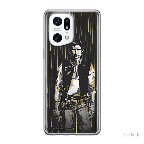 ERT GROUP mobiltelefonfodral för Oppo FIND X5 PRO originalt och officiellt licensierat Star Wars mönster Han Solo 002 optimalt anpassad till formen på mobiltelefonen, fodral tillverkad av TPU plast 5905511398224