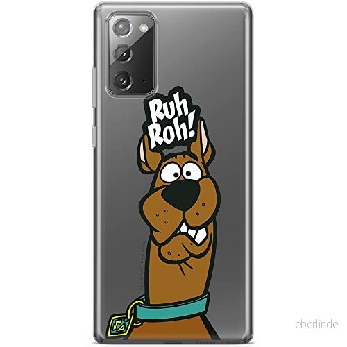 ERT GROUP mobiltelefonfodral för Samsung GALAXY NOTE 20 originalt och officiellt licensierat Scooby Doo mönster 007 optimalt anpassad till formen på mobiltelefonen, gedeeltelijk transparant 5903040460115