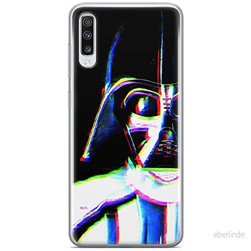 ERT GROUP mobiltelefonfodral för Samsung A70 originalt och officiellt licensierat Star Wars mönster Darth Vader 013 optimalt anpassad till formen på mobiltelefonen, fodral tillverkad av TPU plast 5902980431049