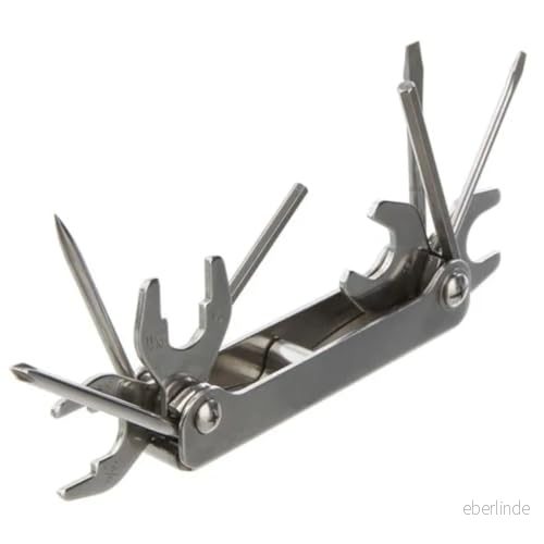 ABYSSTAR 12 i 1 insexnycklar set, multifunktionell dykning för män, stål 8059777011742