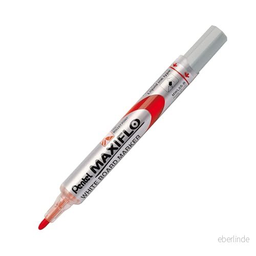Pentel MWL5S B med flytande bläck och pumsystem, 1 styck röd 3474377910724