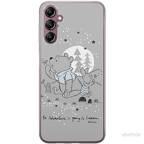 ERT GROUP mobiltelefonfodral för Samsung A14 4G/5G originalt och officiellt licensierat Disney mönster Winnie the Pooh & Friends 008, fodral tillverkad av TPU plast 5905511817121