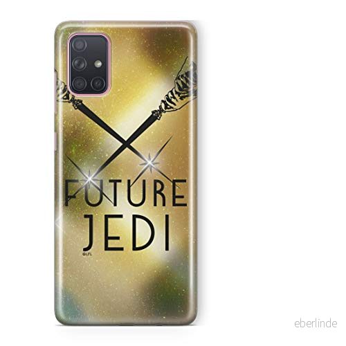 ERT GROUP mobiltelefonfodral för Samsung A71 originalt och officiellt licensierat Star Wars mönster 009 Vit optimalt anpassad till formen på mobiltelefonen, fodral tillverkad av TPU plast 5903537526751