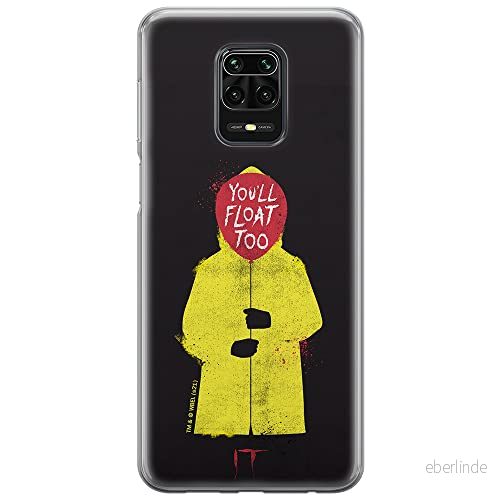 ERT GROUP mobiltelefonfodral för Xiaomi REDMI NOTE 9 PRO/ 9S originalt och officiellt licensierat Horror mönster It 003 optimalt anpassad till formen på mobiltelefonen, fodral tillverkad av TPU plast 5905131951151