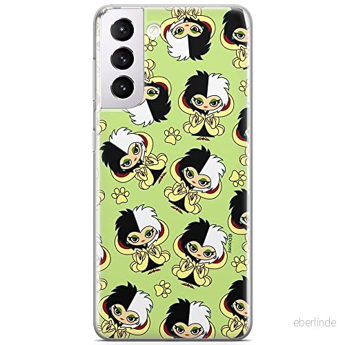 ERT GROUP mobiltelefonfodral för Samsung S21 PLUS originalt och officiellt licensierat Disney mönster Cruella 007 optimalt anpassad till formen på mobiltelefonen, fodral tillverkad av TPU plast 5905131495075