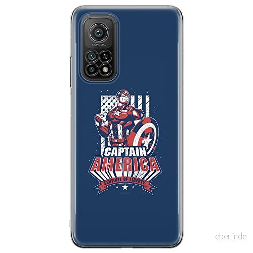 ERT GROUP mobiltelefonfodral för Xiaomi Redmi Note 11 Pro 5G/11 4G originalt och officiellt licensierat Marvel mönster Captain America 018, fodral tillverkad av TPU plast 5904805632020