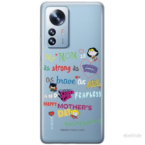 ERT GROUP mobiltelefonfodral för Xiaomi 12 PRO originalt och officiellt licensierat DC mönster Super Girls 004 optimalt anpassad till formen på mobiltelefonen, gedeeltelijk transparant 5905511518295