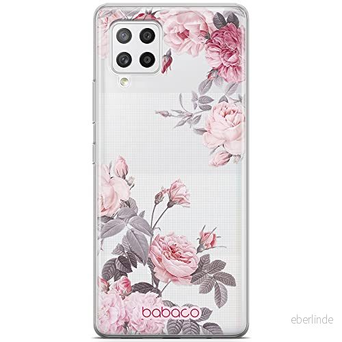 ERT GROUP mobiltelefonfodral för Samsung A42 5G originalt och officiellt licensierat Babaco mönster Flowers 055 optimalt anpassad till formen på mobiltelefonen, gedeeltelijk transparant 5905131357212