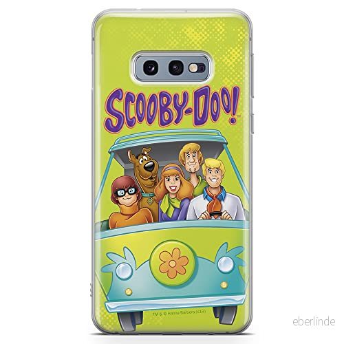 ERT GROUP mobiltelefonfodral för Samsung S10e originalt och officiellt licensierat Scooby Doo mönster 015 Vit optimalt anpassad till formen på mobiltelefonen, fodral tillverkad av TPU plast 5903537069340