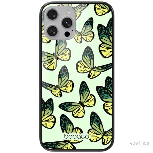 ERT GROUP mobiltelefonfodral för Apple Iphone 6/6S originalt och officiellt licensierat Babaco mönster Butterflies 002 tillverkad av härdat glas, optimalt anpassat till mobilens form, skyddsfodral 5904805728358