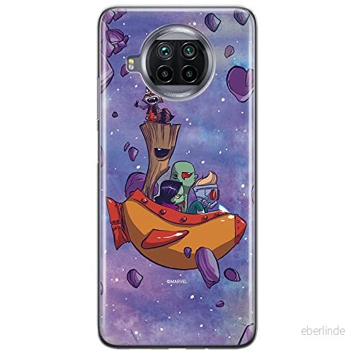ERT GROUP mobiltelefonfodral för Xiaomi MI 10T LITE/REDMI NOTE 9 PRO 5G originalt och officiellt licensierat Marvel mönster Guardians of the Galaxy 010, fodral tillverkad av TPU plast 5903537160702