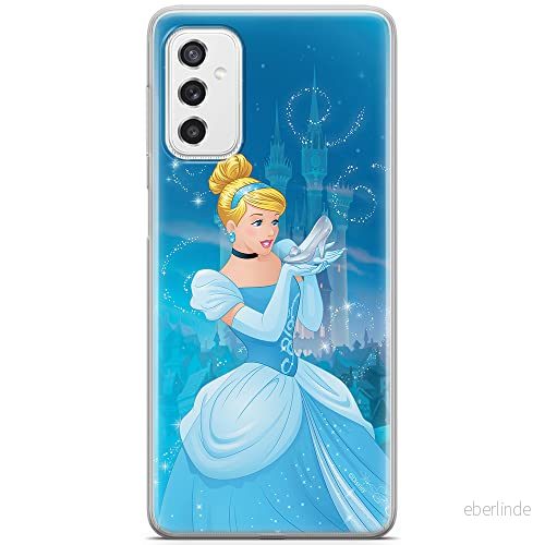 ERT GROUP mobiltelefonfodral för Samsung M52 5G originalt och officiellt licensierat Disney mönster Cindrella 001 optimalt anpassad till formen på mobiltelefonen, fodral tillverkad av TPU plast 5904805495205
